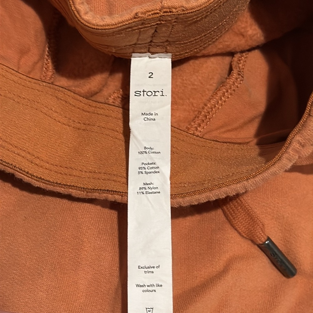 Stori Orange Women’s Joggers and Zip Up Sweatshirt Track Suit - Picture 12 of 12